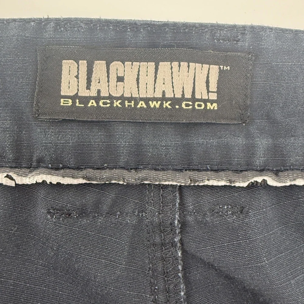 Blackhawk‎ Mens 42x30 Black Tactical Cargo Pants Ripstop 86TP02